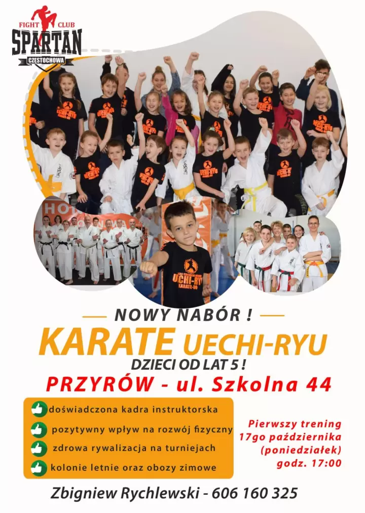 Zdjęcie: Zajęcia sportowe Karate w naszej szkole - nabór